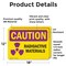 Signmission Radiation & Laser Sign, 12 in H x 18 in W, Vinyl Decal, Rectangle OS-2PACK-CR-D-1218-L-10189 - alternate 5